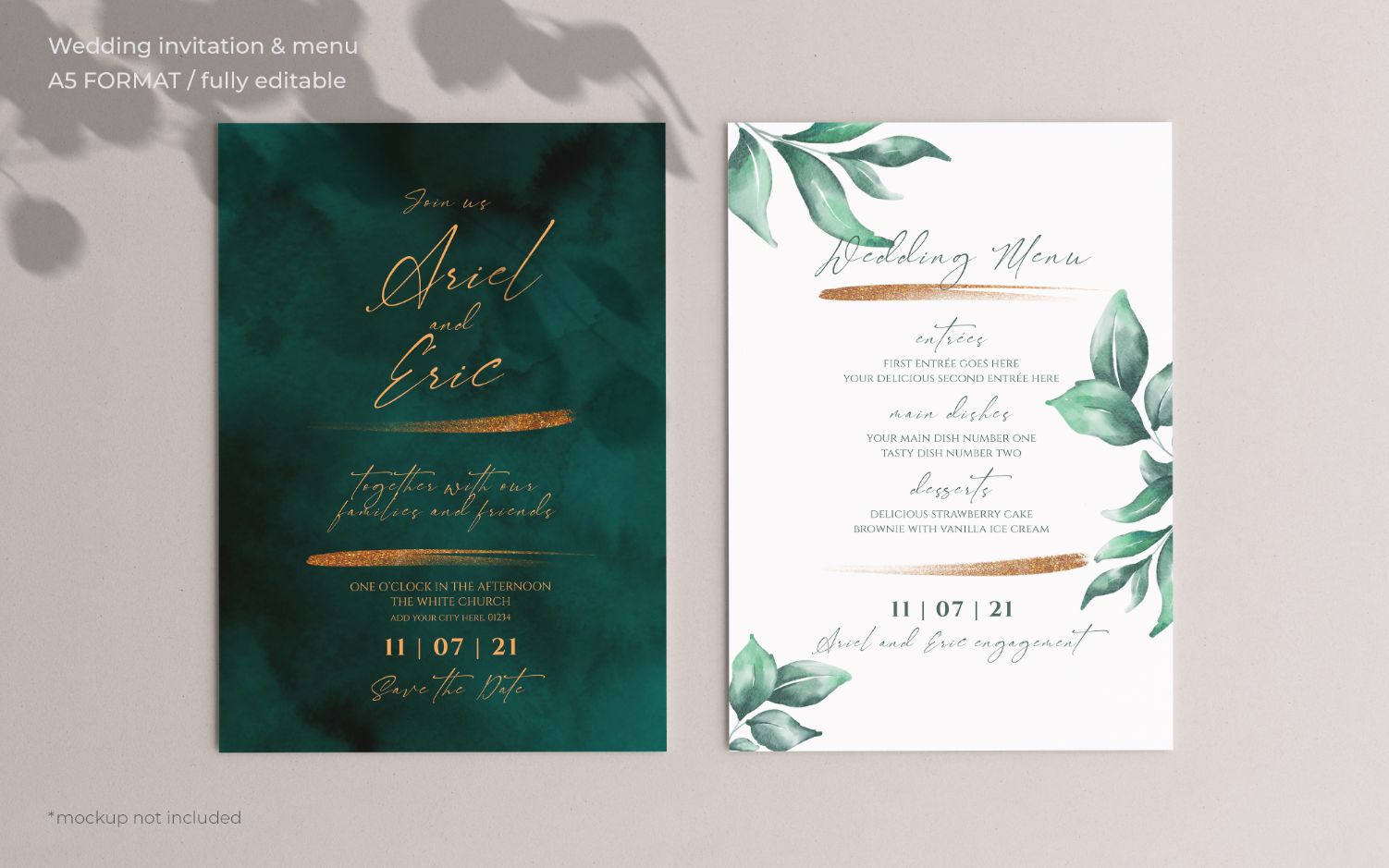 1.-Wording-for-wedding-invitations-–-importance-and-impact_invitation-for-a-white-and-green-wedding-with-romantic-wording