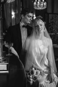Black and white wedding party attire (10) - Weddo Agency