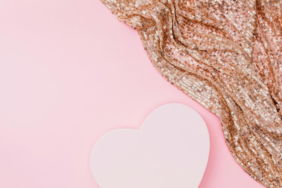 Rose gold and coral wedding
