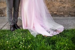 Pink-wedding-ideas-–-outfit-inspiration-for-the-celebrated-couple_light-pink-bridal-dress.