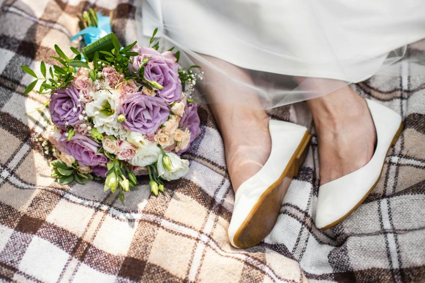 Disney themed wedding outfit ideas for the bride and groom