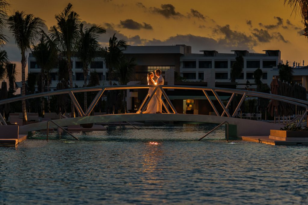 Mexico beach wedding