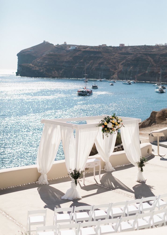 Weddings in Santorini