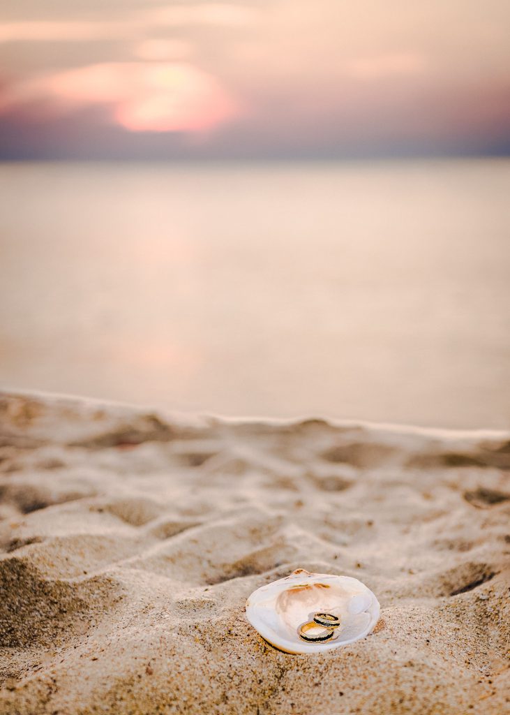 Beach wedding Santorini Weddo Agency